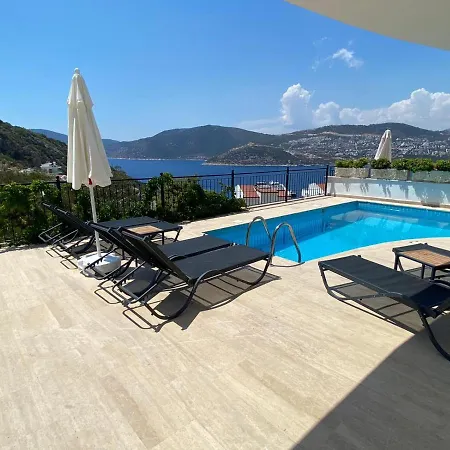 Villa Anatolia, Sea View, 4 Bedroom, Private Pool Kas